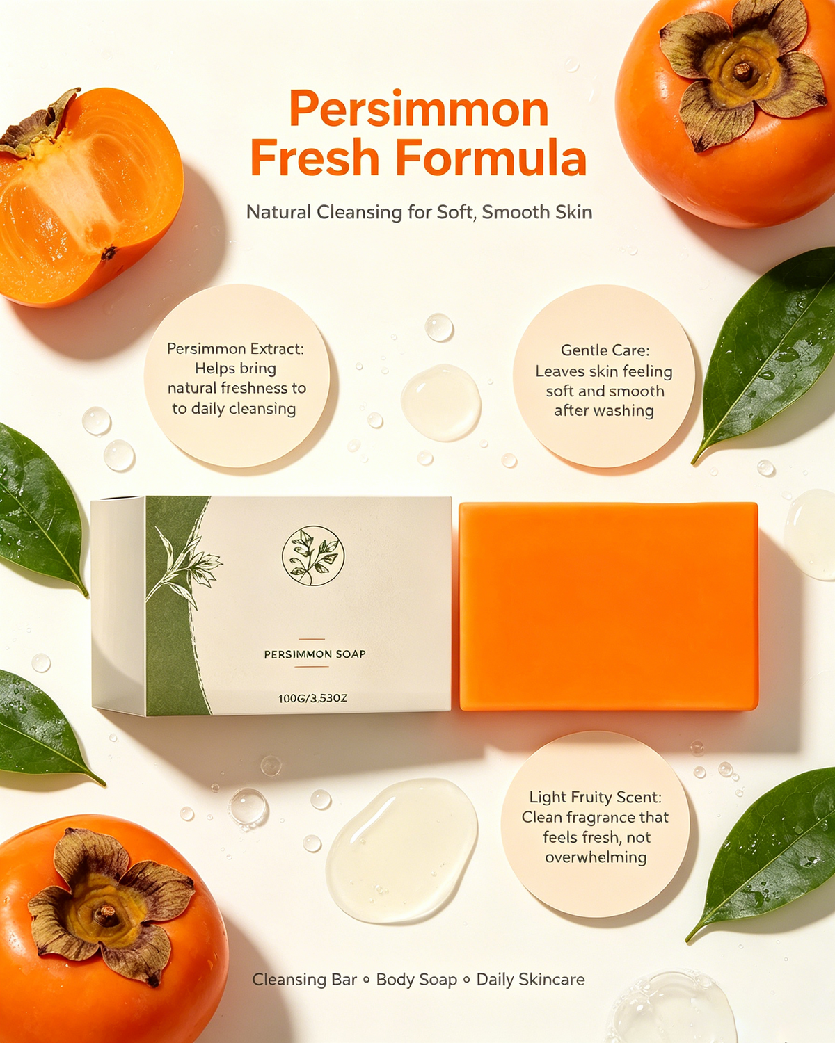 Persimmon Soap